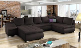 Wohnideebilder Giovanni Dunkelbraun Ecksofas & Eckcouches GI21