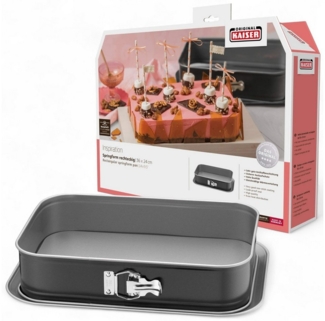 KAISER Inspiration Springform rechteckig 35 x 24 cm
