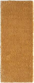 Myflair Möbel & Accessoires Hochflor-Läufer My Shaggy, rechteckig, Höhe: 37 mm, Shaggy, Uni Farben, leicht glänzend, Microfaser, extra flauschig