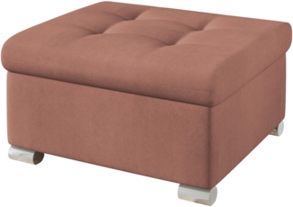 Polsterhocker Niko Klein, Farbe: Uttario Velvet 2955
