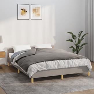 vidaXL Gewichtsdecke Stoff, 1x Gewichtsdecke, 1x Bezug, Grau, 137x200 cm, Baumwolle, 10 kg