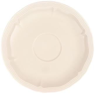 Villeroy & Boch Vorteilset 6 Stück Manoir Kaffee-/Teeuntertasse Premium Porcelain weiß 1023961280