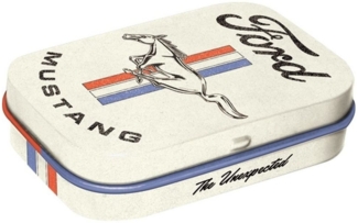 Nostalgic-Art Pillendose Pillendose - Ford - Ford Mustang Horse & Stripes Logo