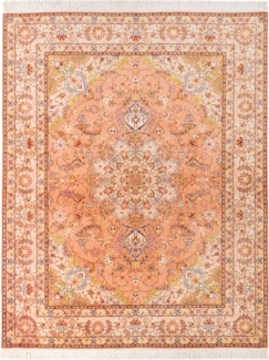 Morgenland Perserteppich - Täbriz - Royal - 200 x 150 cm - lachs