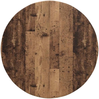 vidaXL Tischplatte Altholz 80 x 80 x 1,5 cm Holzwerkstoff 880429