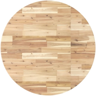 vidaXL Tischplatte Rund Ø90x4 cm Massivholz Akazie 4008693