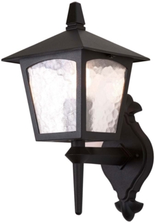 Außenleuchte, Wandlampe, ALU-Druckguss Glas, H 43,5 cm