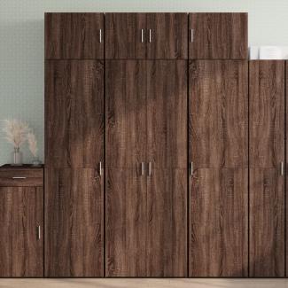 vidaXL Hochschrank Eichen-Optik 70x42,5x225 cm Holzwerkstoff 3281335