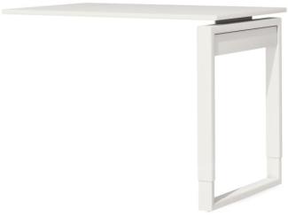 Kerkmann Anbautisch Fresh BxT 100x60cm höhenverstellbar weiß