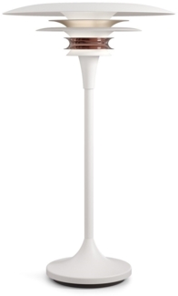 Belid Diablo Tischleuchte 300mm weiss rosé silber G9