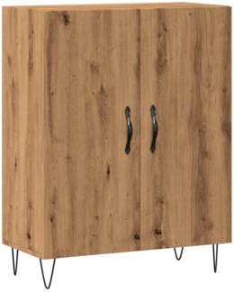vidaXL Sideboard Artisan-Eiche 69,5x34x90 cm Holzwerkstoff 857178