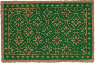 Kokos Fußmatte florales Muster 10049461