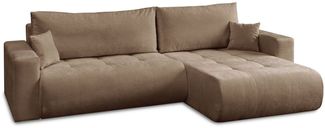 Lookway Ecksofa CLOUD II XL mit Schlaffunktion und Bettkasten, 280x152x86