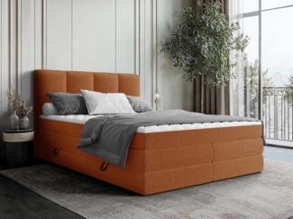 Boxspringbett Pregito (Farbe: Onega 18, Größe: 160x200)