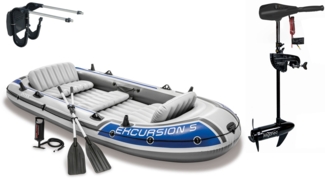 Intex Schlauchboot Excursion 5 Set