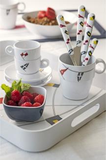 Kaffeebecher / Mug / Kaffee-Pott - Regata, - 6er Set