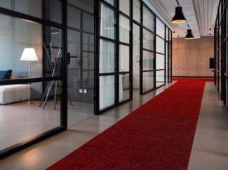 Primaflor-Ideen in Textil Läufer Schmutzfangläufer PICOLLO, Made in Belgium, rechteckig, Höhe: 8 mm, Schmutzfangmatte, meliert, strapazierfähig, rutschhemmend