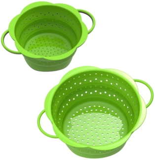 Kochblume Kochbesteck-Set Sieb L + Sieb S - 2-tlg. - limette