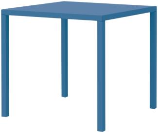 Terrassentisch Quatris 80x80x75 cm blau AZ