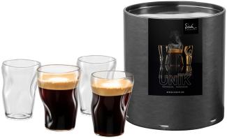 Eisch UNIK 4er Set Espressogläser im Geschenkkarton - A