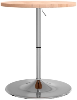 vidaXL Bartisch Ø60x90,5 cm Massivholz Buche 3270629
