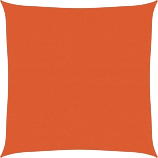 vidaXL Sonnensegel 160 g/m² Quadratisch Orange 4,5x4,5 m HDPE 311662