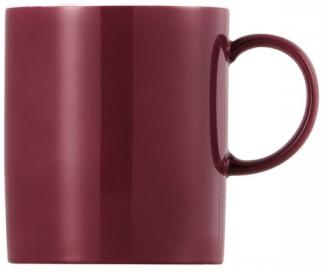 Thomas Sunny Day Becher mit Henkel, Kaffeetasse, Porzellan, Fuchsia / Rot, Spülmaschinenfest, 300 ml, 15505