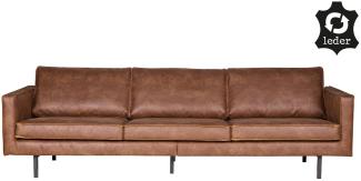 Sofa Rodeo 3-Sitzer - Leder Cognac