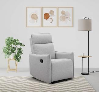 Dorel Home Relaxsessel Lugo, TV-Sessel, Sessel Wohnzimmer mit Schlaffunktion, Loungesessel mit manueller Relaxfunktion