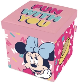 Disney Aufbewahrungsbox Disney Minnie Spielzeugaufbewahrung 30×30×30 cm