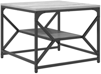Couchtisch, Sofatisch Graues Sonoma 51 x 50 x 40 cm