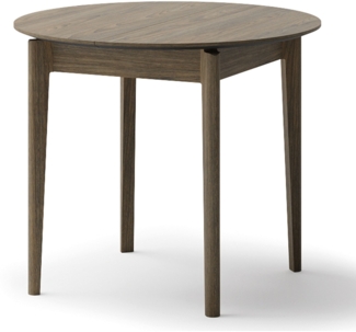 Selsey 'Plot' Esstisch ausziehbar, Dunkle Eiche-Optik, ca. 75 x 90–210 x 90 cm