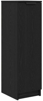 vidaXL Schuhschrank Schwarze Eiche 29.5 x 35 x 101 cm Holzwerkstoff 862101