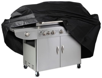 Clanmacy Grill-Schutzhülle für BBQ 145 x 61 x 117 cm 210D Oxford-Gewebe Anti-UV, Wasserdicht