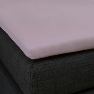 Formesse Split-Topper Spannbetttuch Bella Donna Premium La Piccola Duo 1|200x220 cm| amethyst