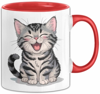 Trendation Tasse Katzen Tierliebhaber Tasse Geschenk Lustige Geschenkidee Spruch