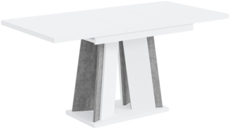 ALTDECOR Esstisch BRIO (Esstisch ausziehbar, Esszimmertische, Tisch Wohnzimmertisch), Esszimmertisch ausziehbar 120 - 160 x 80 x 75 cm