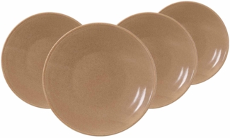 Ritzenhoff & Breker Sahara Speiseteller ø 27,5 cm 4er Set - Hellbraun