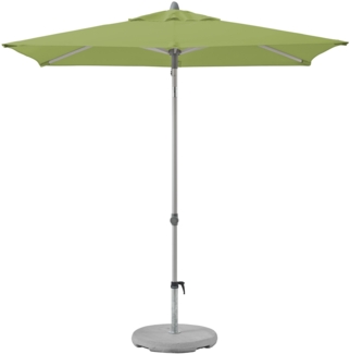 Suncomfort by Glatz Sonnenschirm Push-Up, kiwi, 250x200 cm rechteckig, Gestell Aluminium, Bespannung Polyester, 5.3 kg