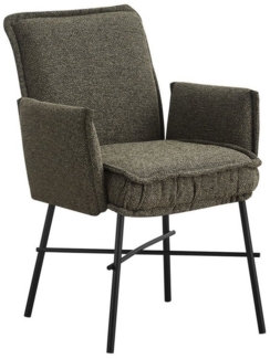 B&D home 4-Fußstuhl JÜRGEN, gepolstert, mit Armlehnen