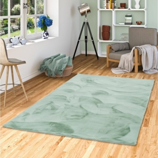 Pergamon Fellteppich Fellteppich Luxus Super Soft Plush, Rechteckig, Höhe: 25 mm
