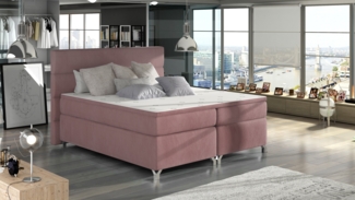 Amadeo 180X200, Boxspring Bett, Rosa