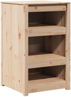 vidaXL Küchenschrank mit Regal Braun 55 x 55 x 92 cm Massivholz Kiefer 868157