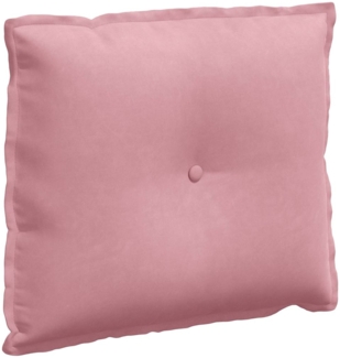 vidaXL Rückenkissen Rosa 60 x 50 cm Cordstoff 42014679