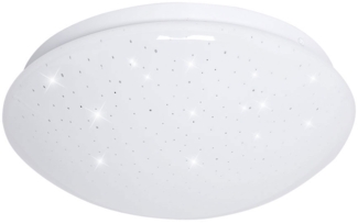 LED Deckenleuchte, Sternenhimmel Effekt, Metall, D 21,5 cm