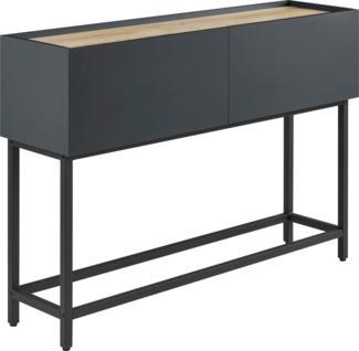 OTTO home Konsolentisch Azly, pflegeleichte Melaminoberfläche, Metallgestell, Breite 120 cm