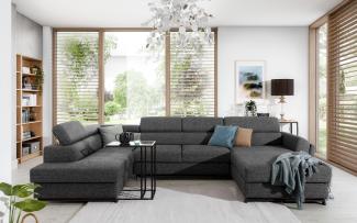 Wohnideebilder Josette Dunkelgrau Ecksofas & Eckcouches Jos_68