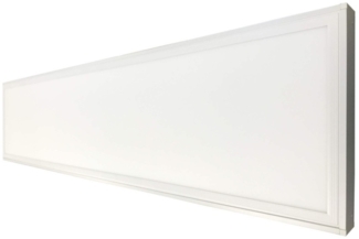 40w LED Panel Deckenleuchte Aufputzpanel Aufbaupanel Aufputz inkl. Alu Aufbaurahmen in weiß Eckig|120x30x4,4 cm|Neutralweiß|4800 Lumen