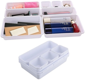 zggzerg Aufbewahrungsbox Getrennte Schublade Organizer Veranstalter, 16 Stück Aufbewahrungsbox (16 St)