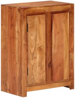 vidaXL Sideboard 55x33x75 cm Massivholz Akazie 355014